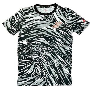Jordan Tatum Zoo Black White Tee Shirt Large 12-13